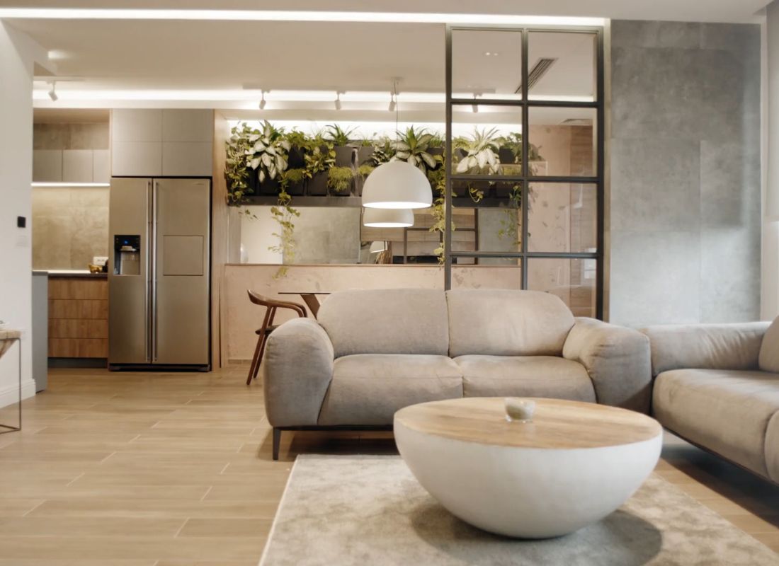 prikaz elegantno sređenog dnevnog boravka